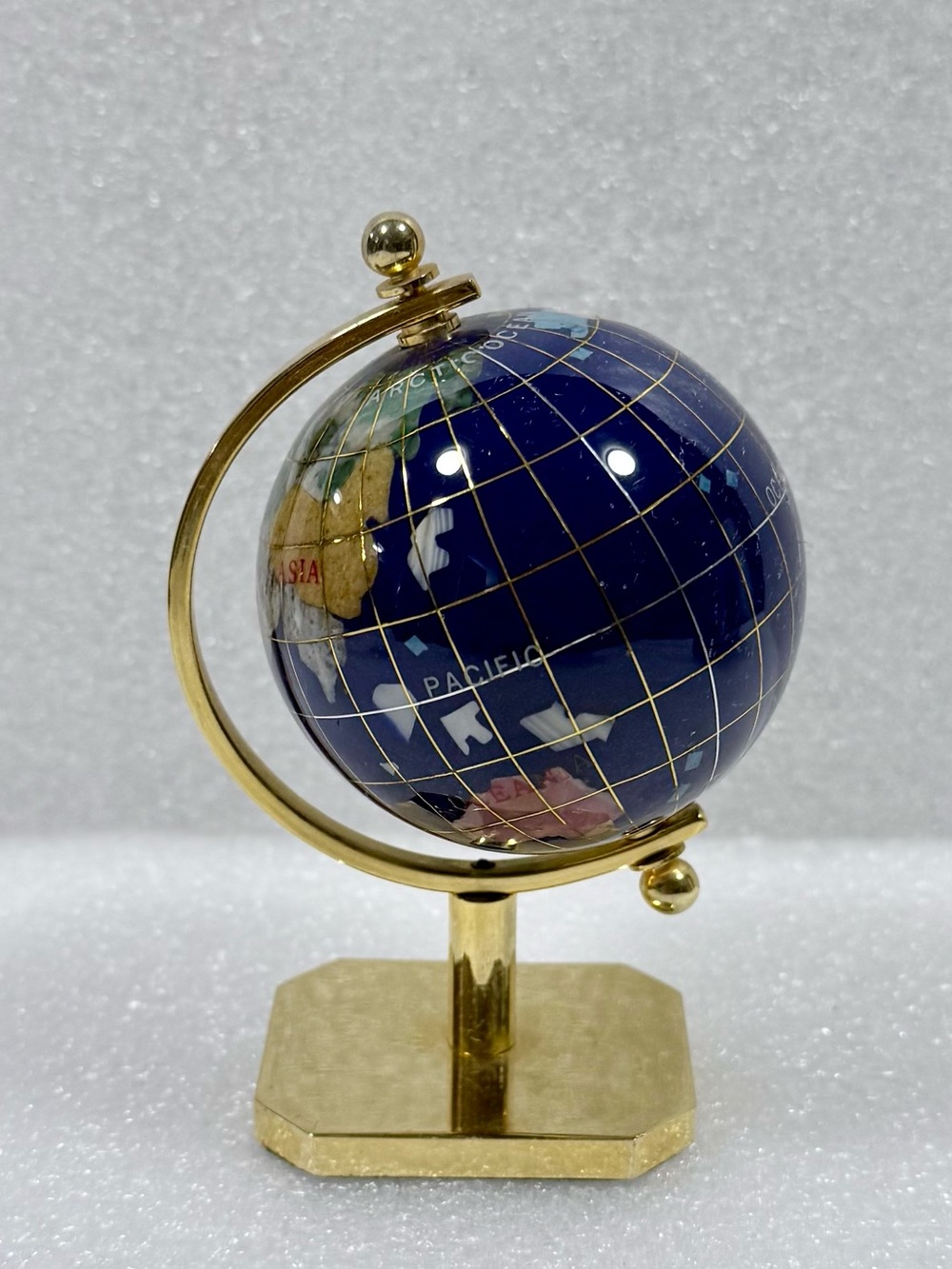 Vintage! Collectible Marine Blue Mini Globe